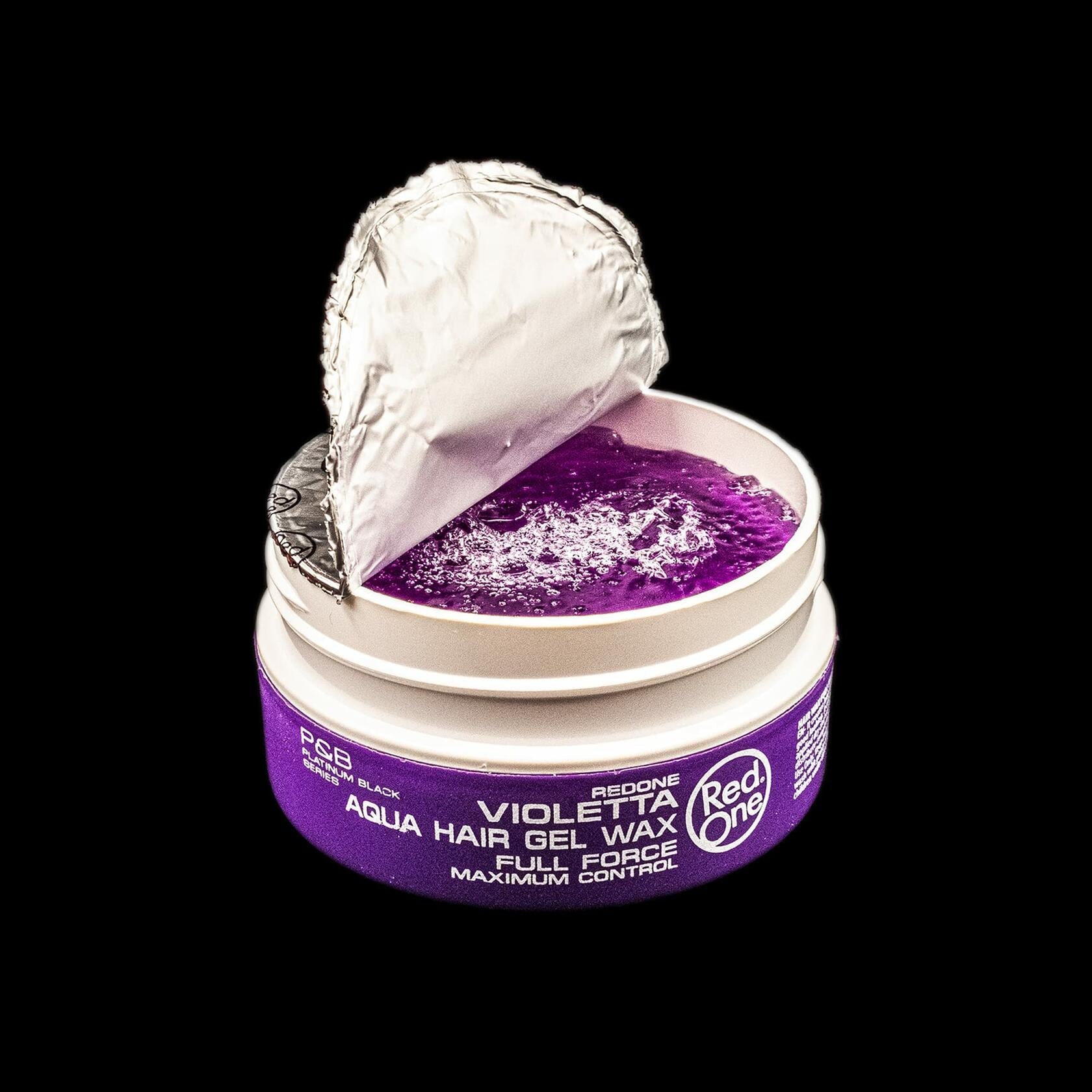 Redone Red One Aqua Hair Wax Black 150ml Hair Gel Wax Full Force