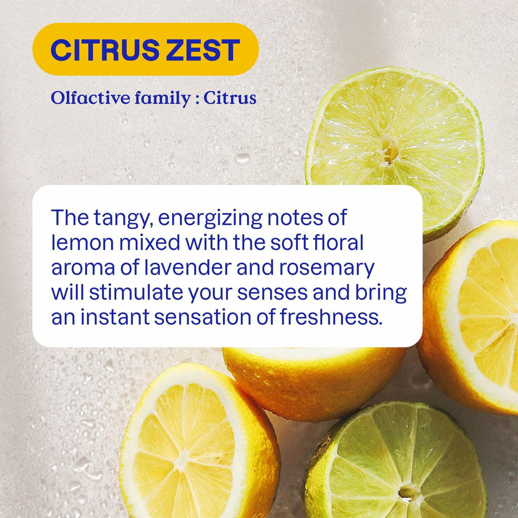 ATTITUDE Shower & Tile Cleaner Citrus Zest, EWG Verified, 27.1 Fl Oz
