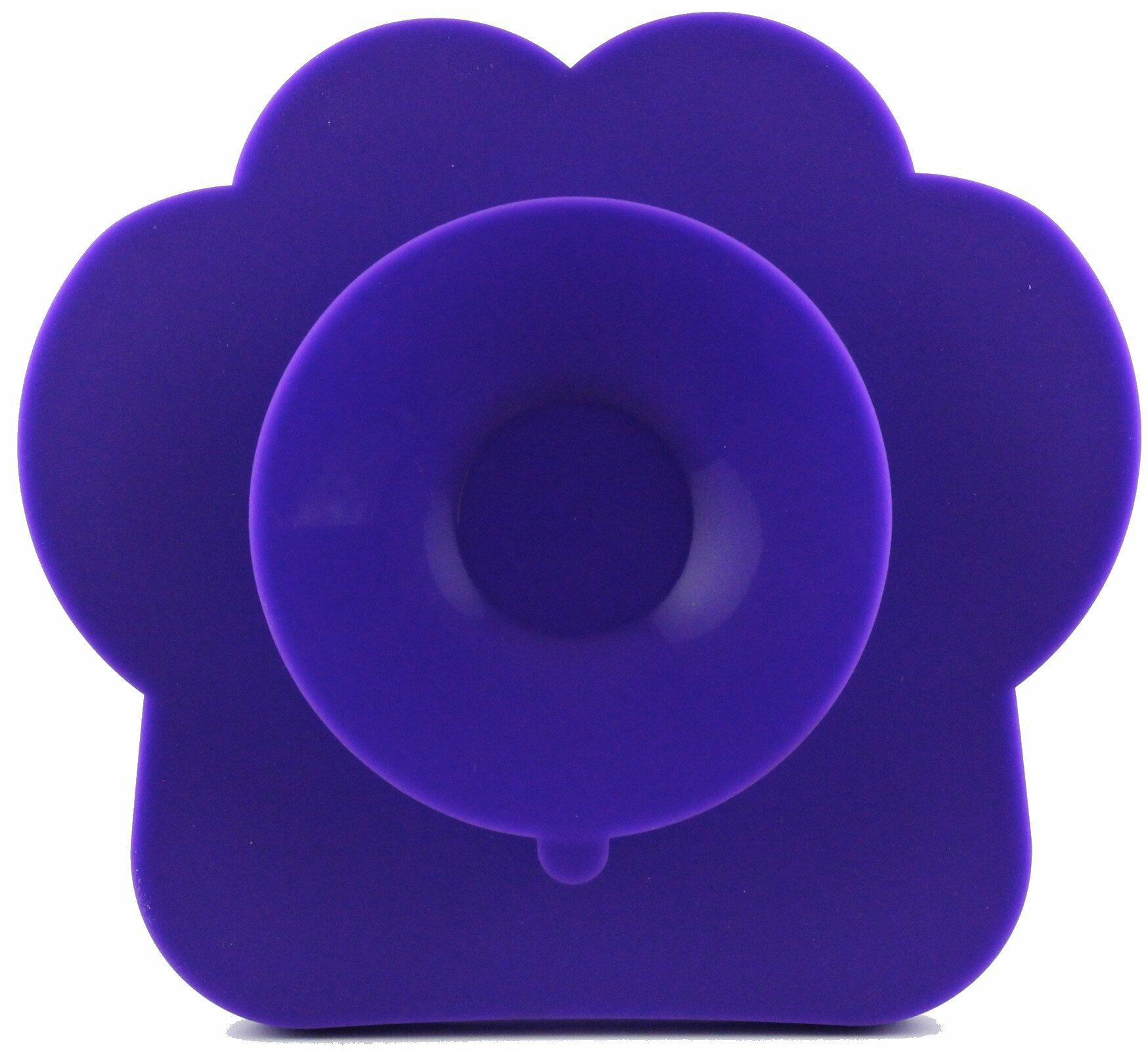 Bath Buddy Dog Bath Toy Peanut Butter Spread Helper Purple