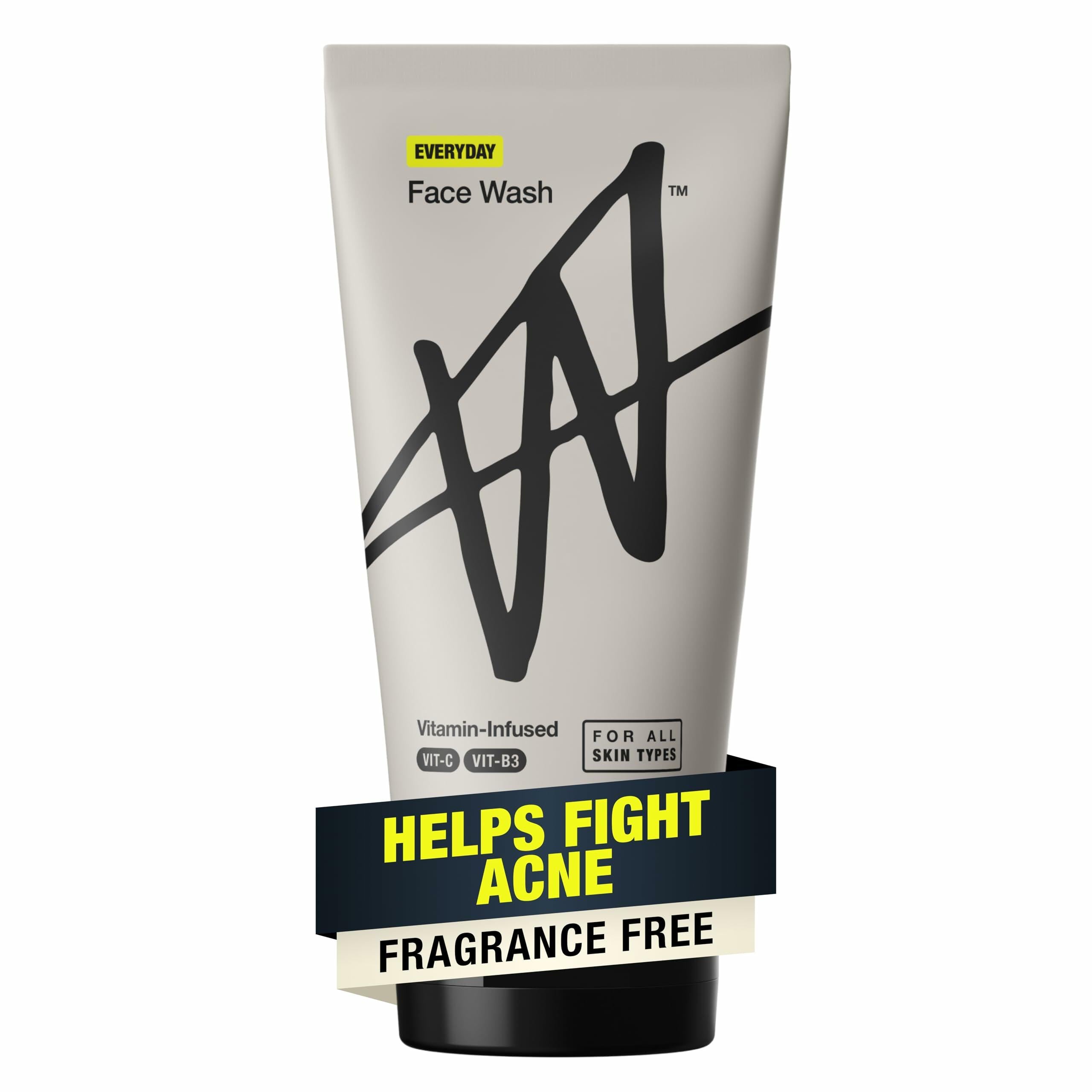 W By Jake Paul Mens Face Wash Exfoliating Unscented 5 fl oz