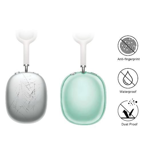 Hybrid-Flex Transparent Green Case - Apple AirPods Max